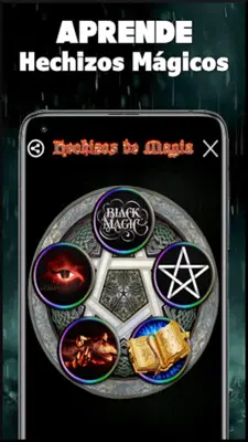 Hechizos y Conjuro magia negra android App screenshot 2